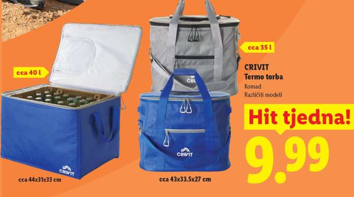 CRIVIT Termo torba