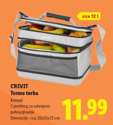 CRIVIT Termo torba