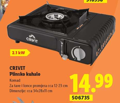 CRIVIT Plinsko kuhalo