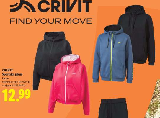 CRIVIT Sportska jakna