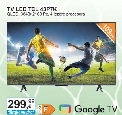TV LED TCL 43P7K