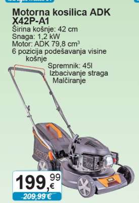 Motorna kosilica ADK X42P-A1