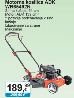 Motorna kosilica ADK WR65492N