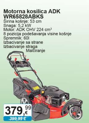 Motorna kosilica ADK WR65828ABKS