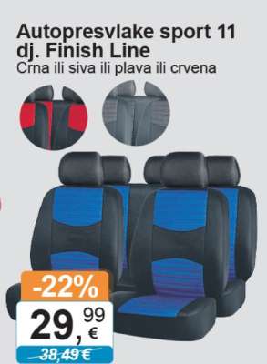 Autopresvlake sport 11 dj. Finish Line