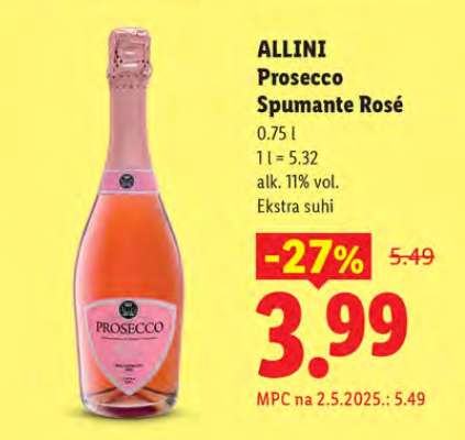 Prosecco Spumante Rose