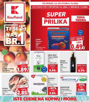 Kaufland katalog - 03.06.2026. - 09.06.2026.