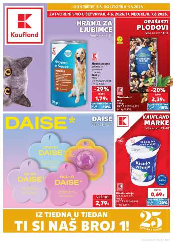 Kaufland katalog - 03.06.2026. - 09.06.2026.