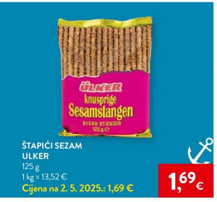 ŠTAPIĆI SEZAM ULKER