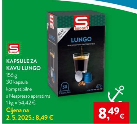 KAPSULE ZA KAVU LUNGO