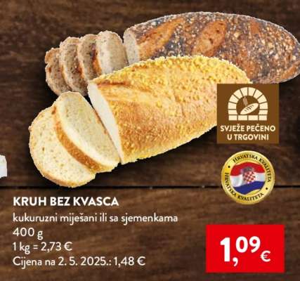 Kruh bez kvasca