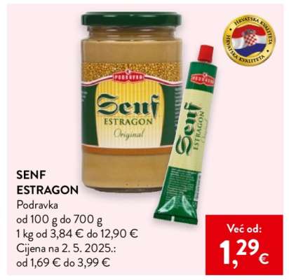 Senf Estragon