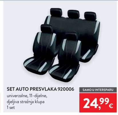 Set auto presvlaka 920006