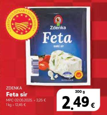 ZDENKA Feta sir