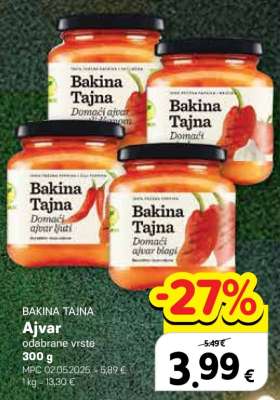 Bakina tajna Ajvar