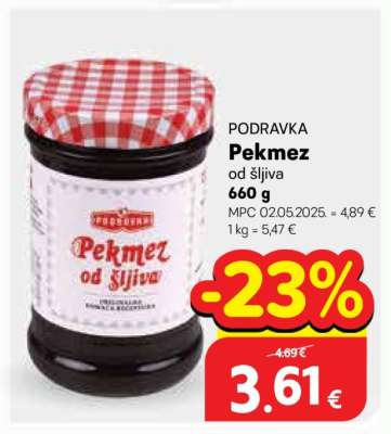 PEKMEZ OD ŠLJIVA