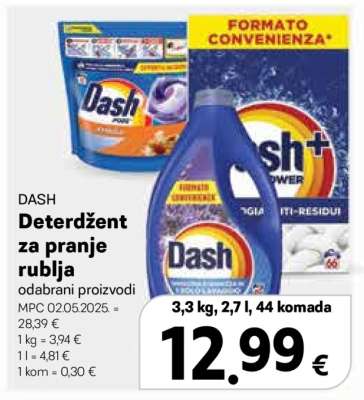 DASH Deterdžent za pranje rublja