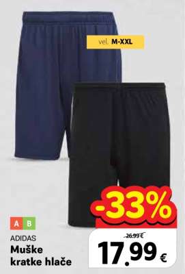 ADIDAS Muške kratke hlače