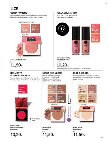 Leták Avon - 1.6.2026 - 30.6.2026. Strana 47