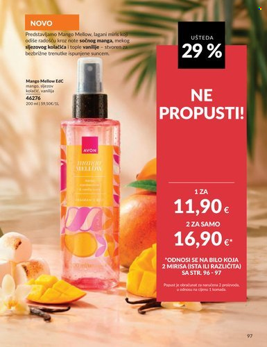 Leták Avon - 1.6.2026 - 30.6.2026. Strana 97