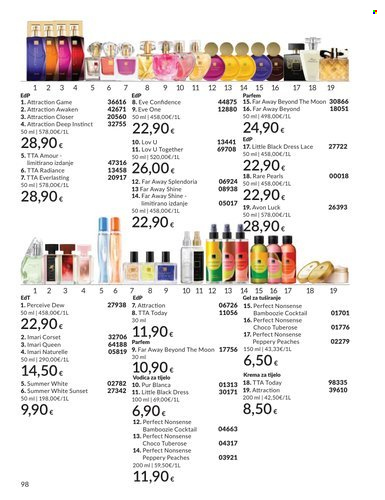 Leták Avon - 1.6.2026 - 30.6.2026. Strana 98