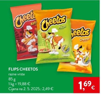 Flips Cheetos