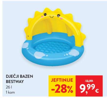 DJEČJI BAZEN BESTWAY