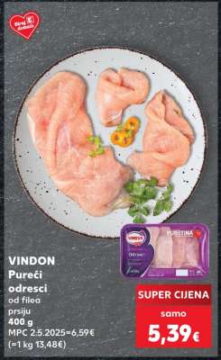 VINDON Pureći odresci