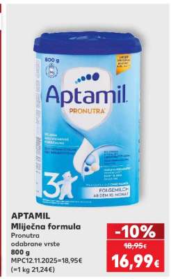 APTAMIL Mlijiečna formula