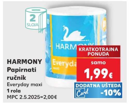 HARMONY Papirnati ručnik Everyday maxi