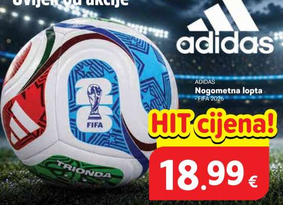 ADIDAS Nogometna lopta - FIFA 2026