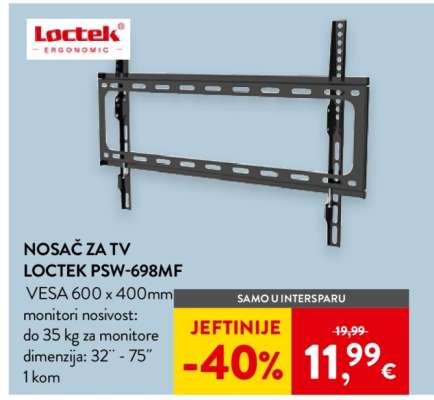 NOSAČ ZA TV LOCTEK PSW-698MF