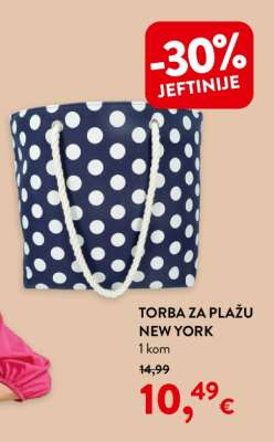 TORBA ZA PLAŽU NEW YORK