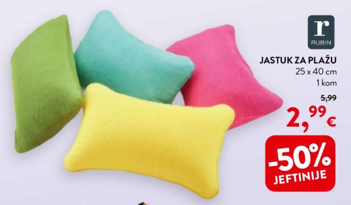 JASTUK ZA PLAŽU