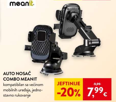 AUTO NOSAČ COMBO MEANIT