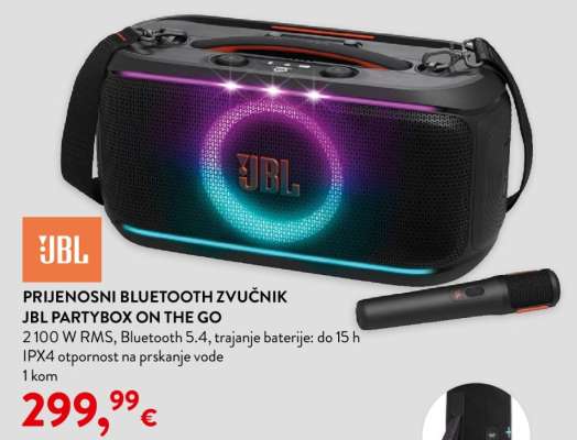 JBL PARTYBOX ON THE GO