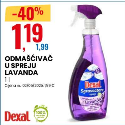 ODMAŠĆIVAČ U SPREJU LAVANDA