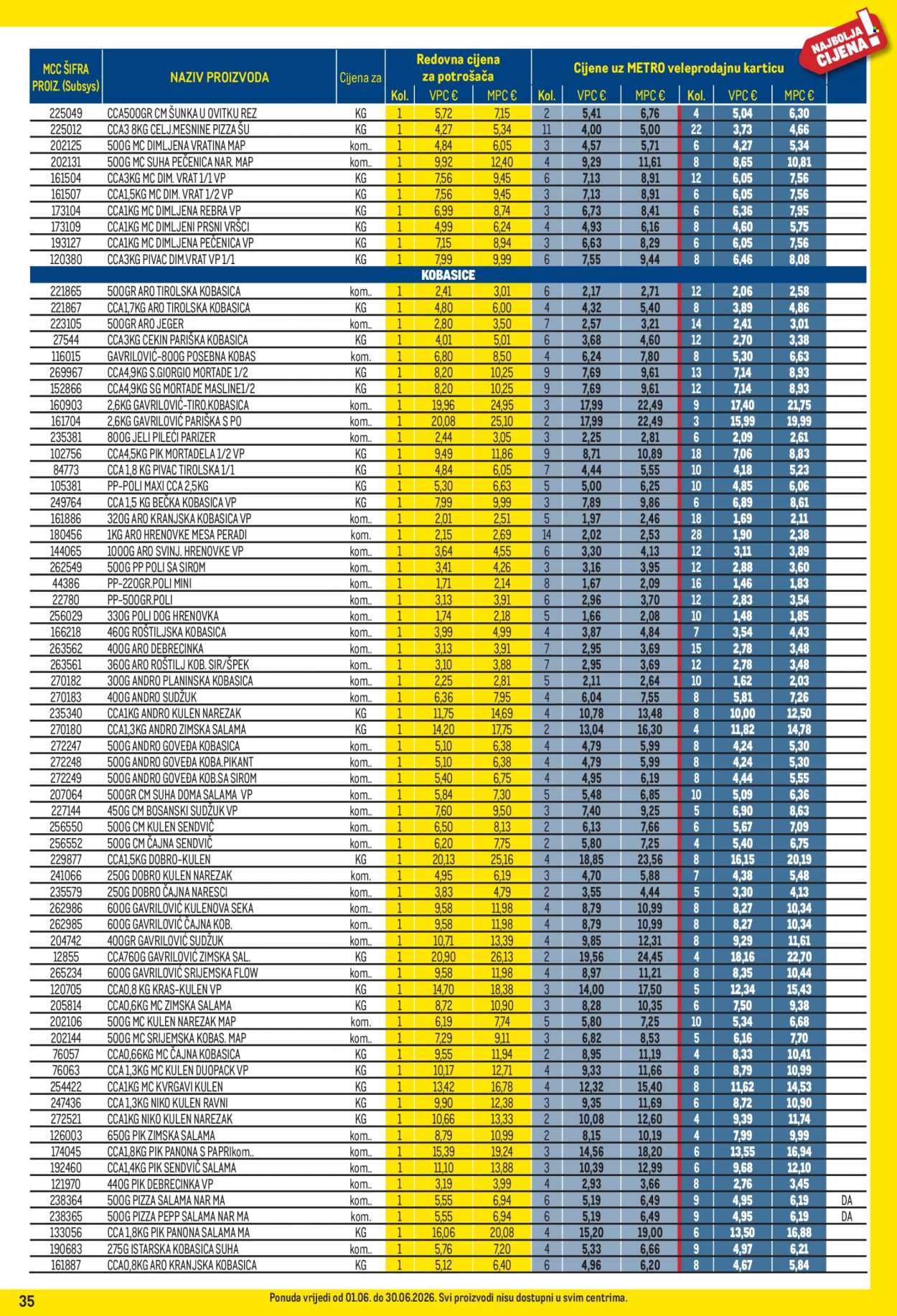 Leták Metro - 1.6.2026 - 30.6.2026. Strana 35