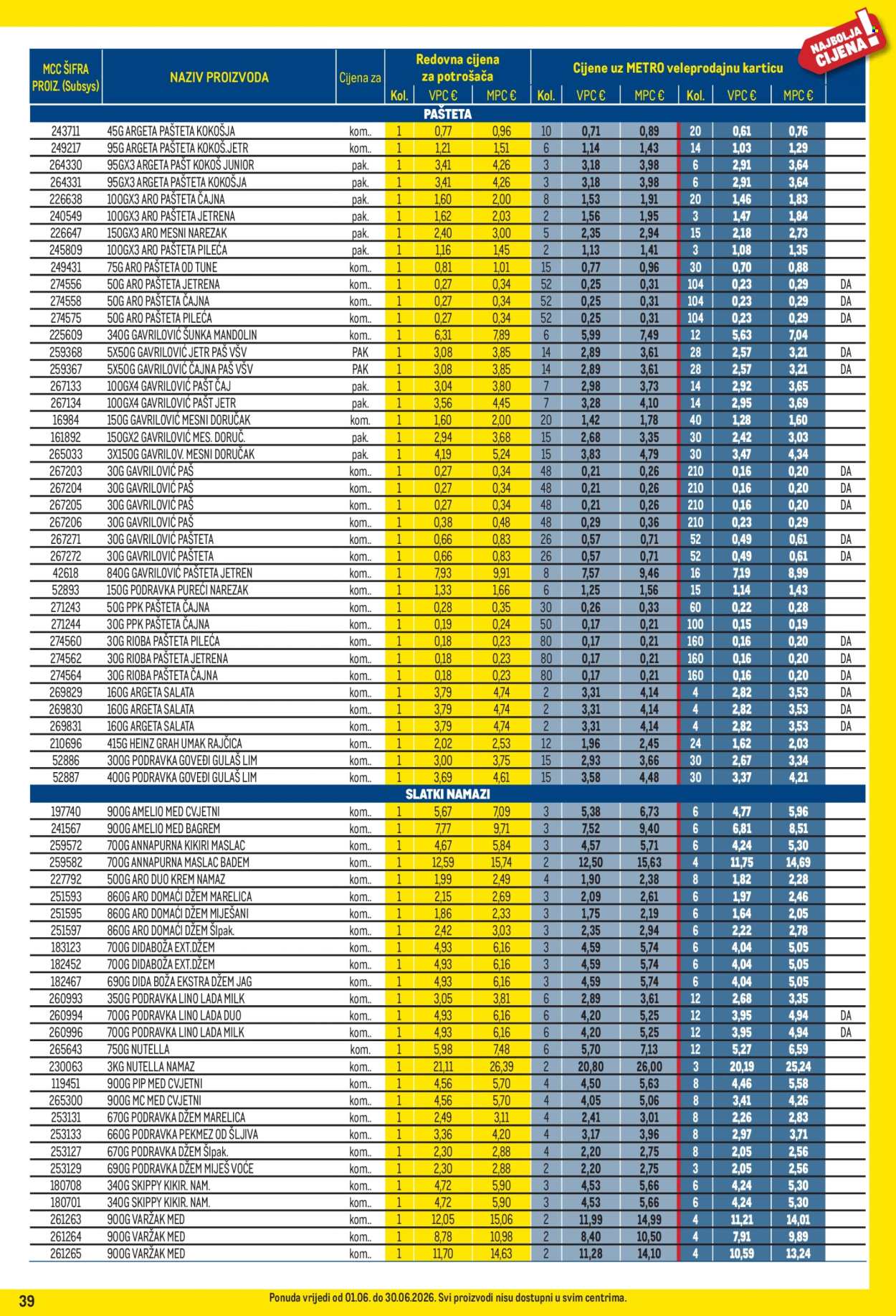 Leták Metro - 1.6.2026 - 30.6.2026. Strana 39