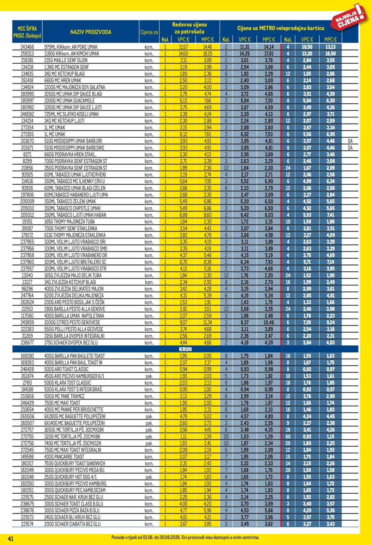 Leták Metro - 1.6.2026 - 30.6.2026. Strana 41