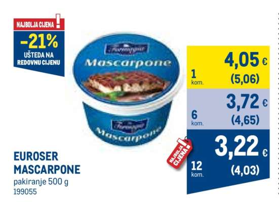 EUROSER MASCARPONE
