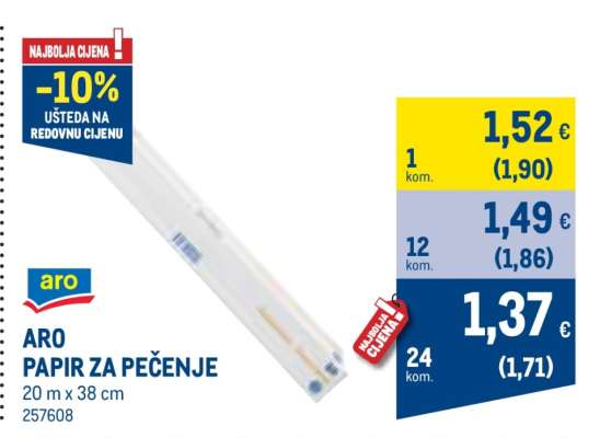 ARO PAPIR ZA PEČENJE