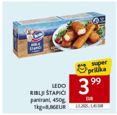 LEDO Riblji štapići