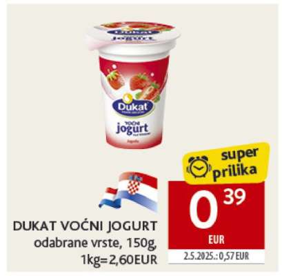 DUKAT Voćni jogurt