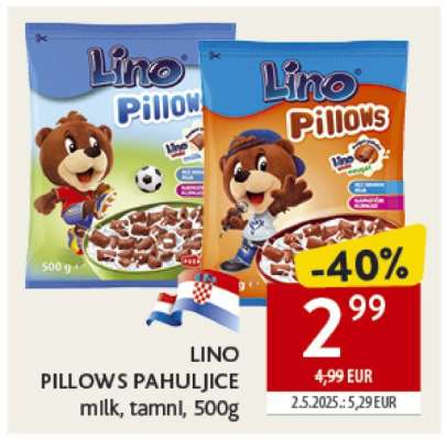 LINO PILLOWS PAHULJICE