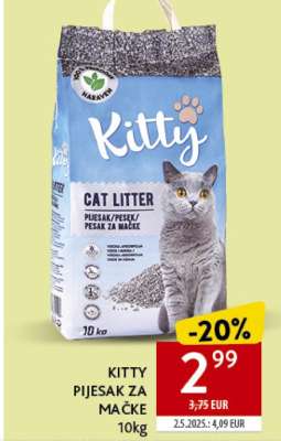 KITTY pijesak za mačke , 10kg