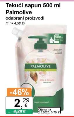 Tekući sapun 500 ml Palmolive
