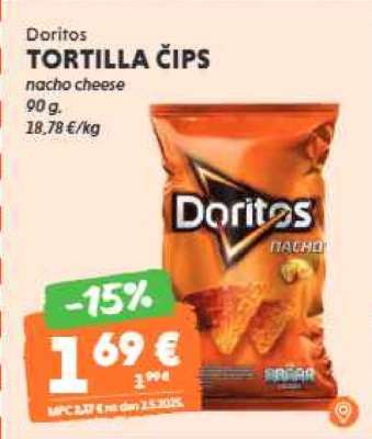 Doritos TORTILLA ČIPS