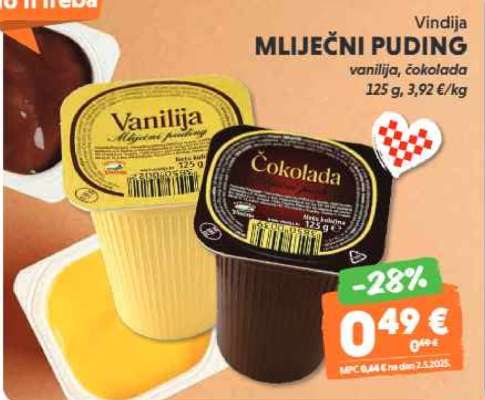 VINDIJA Mlječni puding