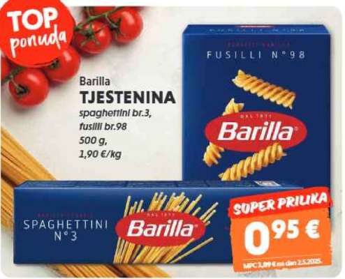 BARILLA Tjestenina